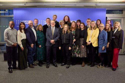 CEO Philip Colligan and Prime Minister Keir Starmer at the UK launch of Experience AI.